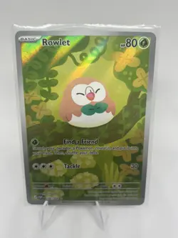 2026 Pokemon - ROWLET - IR Illustration Rare - PERFECT ORDER - 090/088 - Image 1
