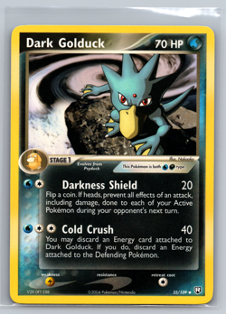 Pokemon TCG EX Team Rocket Returns Dark Golduck 35/109 Regular NM - Image 1
