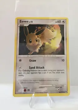 Pokemon: Eevee 63/100 NORMAL - Majestic Dawn (2008) Common NM - Image 1