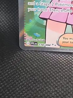 Pokemon Trainer Dawn 118/094 Full Art Ultra Rare - Image 5