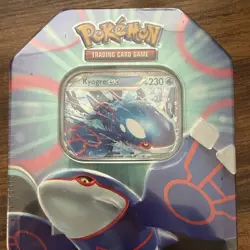Pokemon TCG Azure Legends Kyogre ex Tin Box 2025 Sealed English - Image 1