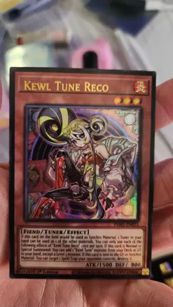 Yu-Gi-Oh TCG Kewl Tune Reco PHRE-EN033 1st Edition UR near mint Pack Fresh - Image 1