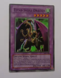 Fiend Skull Dragon LOD-039 (Super Rare, Unlimited, Heavily Played / HP) - Image 1