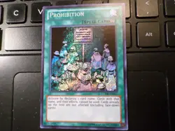 YUGIOH PROHIBITION LCYW-EN267 SECRET RARE M/NM NEW - Image 1