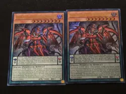 Yugioh! D/D/D Zero Doom Queen Machinex 2x DOOD-EN003 Ultra Rare 1st Edition NM - Image 1