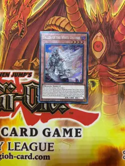 FALLEN OF THE WHITE DRAGON BPRO-EN024 Secret Rare NM YuGiOh - Image 1