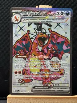 Charizard ex - SVP 056 Black Star Promo Full Art Pokemon - Nm - Image 1