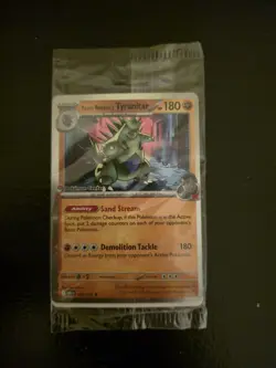 Team Rocket's Tyranitar (Pokemon Center Exclusive) 096/182 Sealed - Image 1