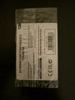 Team Rocket's Tyranitar (Pokemon Center Exclusive) 096/182 Sealed - Image 3