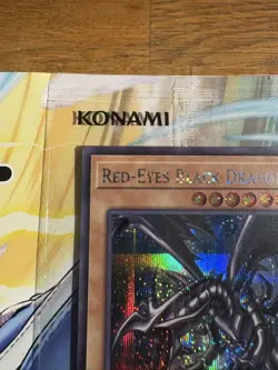 Yugioh Red-Eyes Black Dragon Nike Worlds Promo NKC1-EN002 2025 No Jump magazine - Image 4