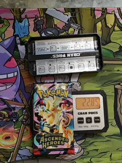 🎊HEAVY! 22.85g 🌟🌟🌟Pokemon TCG Ascended Heroes🌟🌟Booster Pack (SEALED)🍀 - Image 1