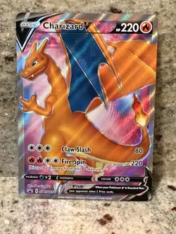 Pokemon Champions Path Charizard V SWSH050 Promo Full Art NM-MT - Image 1