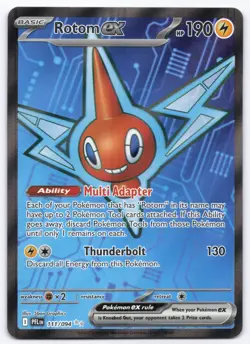 Pokemon TCG Rotom ex 111/094 Phantasmal Flames Playset NM - Image 1