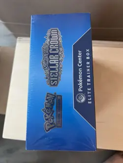 Pokemon Stellar Crown Pokemon Center Elite Trainer Box ETB exclusive *small rip* - Image 2