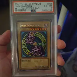PSA 6 - Dark Magician BPT-001 Collector’s Tin Limited Edition Secret Rare YuGiOh - Image 1