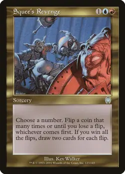 Squee's Revenge Apocalypse NM Blue Red Uncommon MAGIC GATHERING CARD ABUGames - Image 1