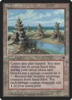 Sand Silos Fallen Empires NM Land Rare MAGIC THE GATHERING MTG CARD ABUGames - Image 1