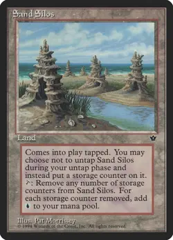 Sand Silos Fallen Empires PLD Land Rare MAGIC THE GATHERING MTG CARD ABUGames - Image 1
