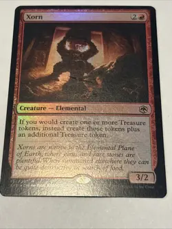 MTG Magic the Gathering Card LP - Xorn FOIL 167 Forgotten Realms - Image 1