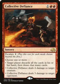 Collective Defiance Eldritch Moon NM Red Rare MAGIC GATHERING CARD ABUGames - Image 1