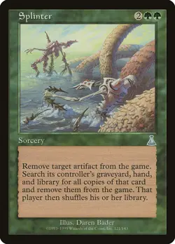 Splinter Urza's Destiny NM Green Uncommon MAGIC THE GATHERING CARD ABUGames - Image 1