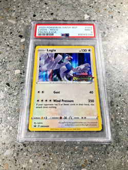 Pokemon TCG Cards Prerelease Lugia SWSH069 Holo Promo PSA 9 MINT - Image 1