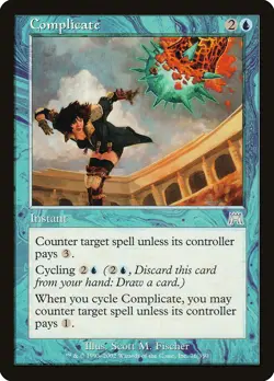 Complicate Onslaught PLD Blue Uncommon MAGIC THE GATHERING MTG CARD ABUGames - Image 1