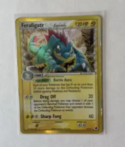 Pokemon Feraligatr 2/101 EX Dragon Frontiers Delta Species Holo Rare Card - LP - Image 1