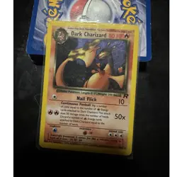 Pokemon TCG Team Rocket Dark Charizard 4/82 Card Lot English Nintendo Wizards - Image 1