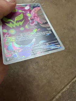 Cynthia’s Spiritomb 244/217 Full Art Trainer Pokemon Card - Crease - Image 4
