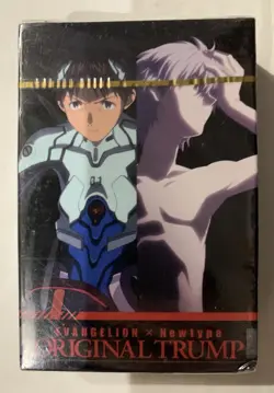 Neon Genesis Evangelion Card Playing Pack Deck Newtypw Original Trump 2.2 NEW SS - Image 2