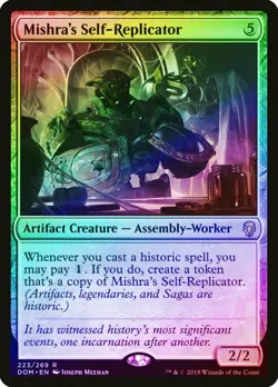 Mishra's Self-Replicator FOIL Dominaria PLD Artifact Rare MAGIC CARD ABUGames - Image 1