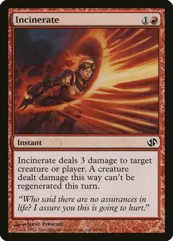 Incinerate Jace vs. Chandra NM Red Common MAGIC THE GATHERING CARD ABUGames - Image 1