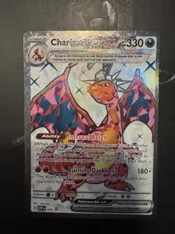 Pokemon TCG Charizard ex Tera Holo Promo Card – SVP EN 056 – Scarlet & Violet NM - Image 1