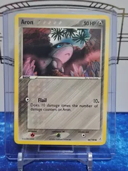 Pokemon TCG Aron Card 44/100 Crystal Guardians Series 2006 - Image 1
