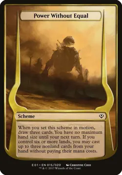 Power Without Equal Archenemy: Nicol Bolas NM Common MAGIC MTG CARD ABUGames - Image 1
