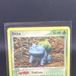 Pokemon TCG Ditto EX Delta Species 36/113 Regular 60 HP Basic 2005 Card - Image 2