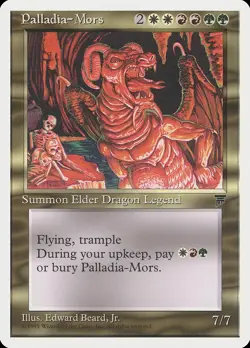 Palladia-Mors Chronicles HEAVILY PLD White Red Green Rare MAGIC CARD ABUGames - Image 1