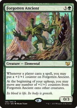 Forgotten Ancient Commander 2015 NM Green Rare MAGIC GATHERING CARD ABUGames - Image 1