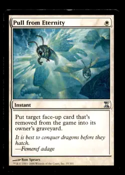 MTG Pull from Eternity LP Light Play Time Spiral [2065] - Image 1