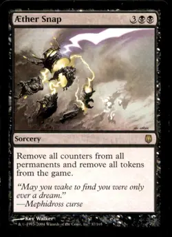 MTG Aether Snap LP Light Play Darksteel [4636] - Image 1