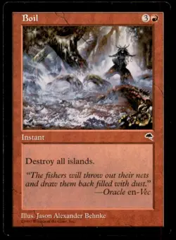 Boil LP Light Play Tempest MTG [6465] - Image 1