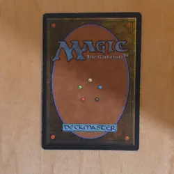 Wizards Scorched Ruins Land Weatherlight Rare Regular John Avon MTG 1997 - Image 2