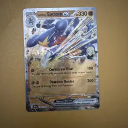 Pokemon Card Cynthia's Garchomp ex 104/182 Double Rare Destined Rivals Near Mint - Image 1
