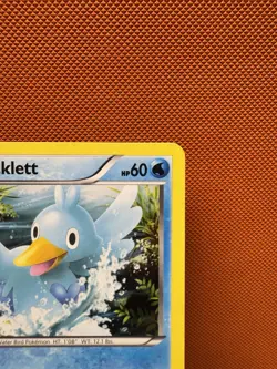 Pokemon TCG Ducklett BW Black Star Promos BW17 Holo Promo LP #1084 - Image 3