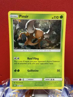 Pokemon Classic Collection Pinsir Holo CLV 007/034 NM #650 - Image 1