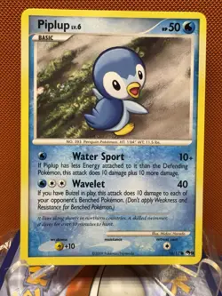 Piplup | Pokemon Trading Card | 16/17 | 2009 | Basic #1054 - Image 1