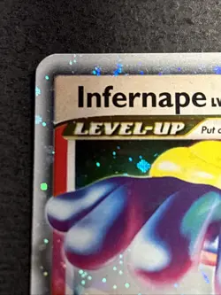 Infernape Lv. X Pokemon TCG DP10 Black Star Promo Holo Card Lightly Played LP - Image 2
