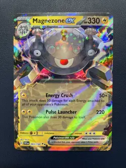 1x Magnezone ex 065/198 Scarlet & Violet Ultra Rare Holo Pokemon Card TCG - NM - Image 1