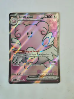 Blissey ex 201/167 Ultra Rare Twilight Masquerade Pokemon Holo Near Mint - Image 1